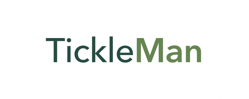 TickleMan name artwork
